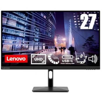 Monitor Lenovo N27p 27 4K Ultra HD IPS HDR400 USB-C con altavoces integrados y soporte ajustable