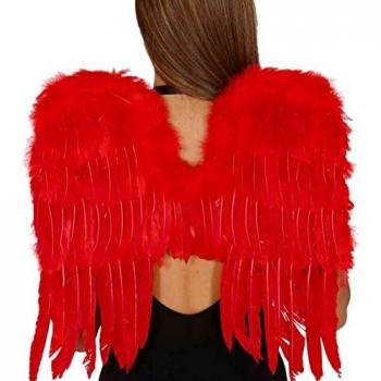 Guirca 16265 - Alas Plumas Rojas 60X45 Cms.