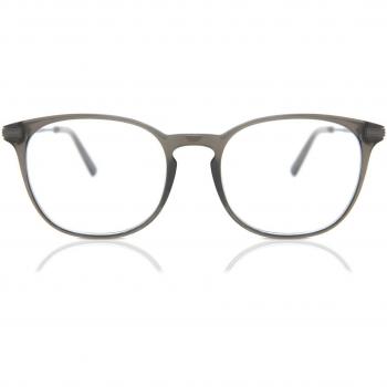 Gafas Recetadas Oval Montuta Completa Plástico Cristal Armazones Transparentes para Hombre - Gafas Anti-Azules - SmartBuy Collection