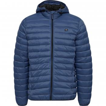 Blend Men's Quilted Down Jacket with Hood - Romseybh