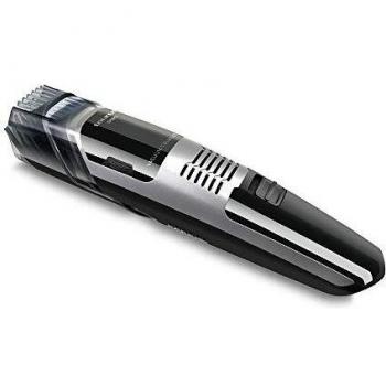 Taurus Spiro - Barbero con aspirador, recorta tu barba sin ensuciar, 11 alturas de corte, cuchillas de acero, uso con o sin cable