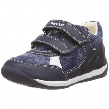 Geox B Each Boy D, Zapatillas, para Bebé-Niños, Azul