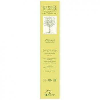 BioAroma Incienso de Sándalo Certificado - Ayurvédico y 100% Natural - 12 Varillas