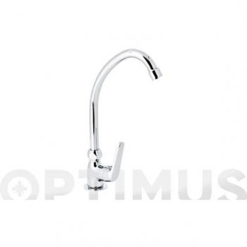 Grifo Fregadero Monomando 1 Agua Caño Alto Serie Ge2 Genebre