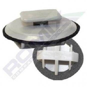 Clip Grapa ROMIX C60696, 2 Piezas, Alta resistencia, Diseño ergonómico, Material plástico duradero