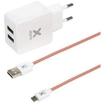 Xtorm CX003 - Cable de datos Micro USB + adaptador de CA