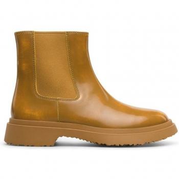 CAMPERLAB Walden Ankle Boots - Yellow, Size 39, Smooth Leather