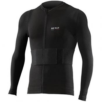 Sixs TS1 Merino Wool Short Sleeve Thermal Base Layer - Black S/M
