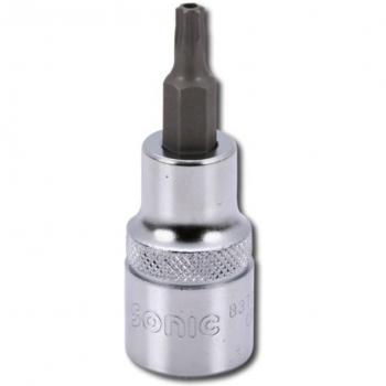 Taco 1/2 TORX SONIC 83706227 - Cubo insertable de 1/2 con diseño TORX, fabricado por SONIC, ideal para trabajos de mecánica y mantenimiento, resistente y duradero