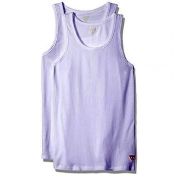 Guess U77G15 Camiseta de Tirantes, Blanco