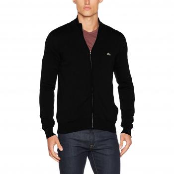 Lacoste AH7390, Suéter Para Hombre, Negro