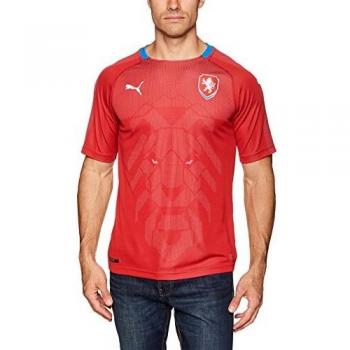 PUMA Czech Republic Camiseta, Hombre, Rojo