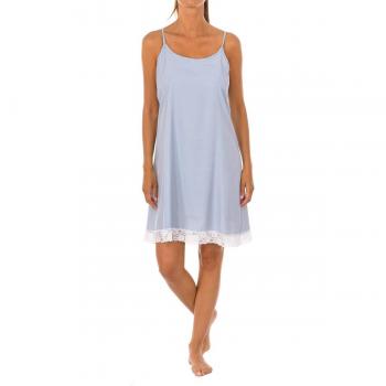Camisón de tirantes azul JJBCH1510 para mujer