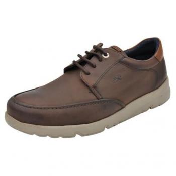 Zapatos Fluchos para Hombre F1460 con Plantilla Extraíble en Color Marrón Talla 43