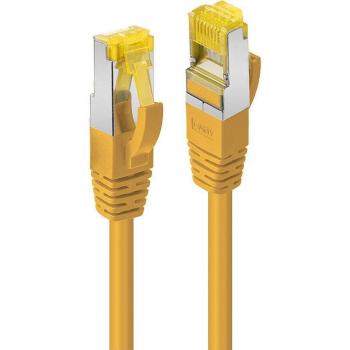 Lindy 47670 Yellow RJ45 S/FTP Network Cable, 30m, Cat6a/Cat7