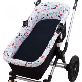 Funda Cubre Capazo Universal Jyoko Dino Party para Bugaboo Cameleon, Inglesina y Uppababy