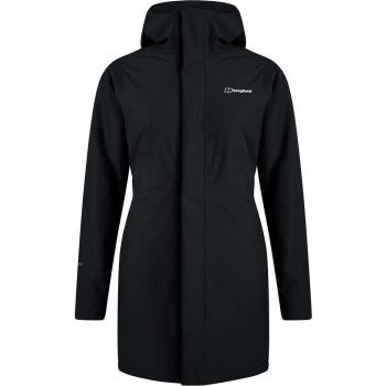 Chaqueta Hardshell Impermeable Berghaus Hinderwick para Mujer - Color Negro, Talla 12