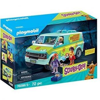 PLAYMOBIL Scooby-DOO La Máquina del Misterio con Efectos de Luz, A Partir de 5 Años