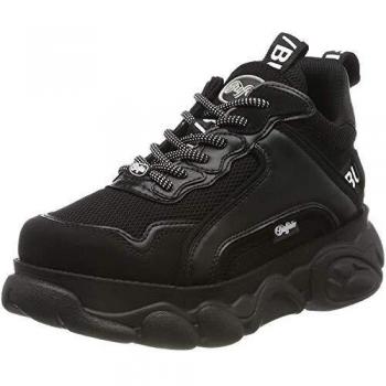 Buffalo Women's Chunky Black Chai Sneakers Size 11 US