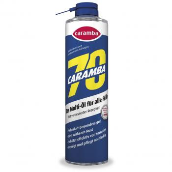 Aceite Multifuncional Caramba 70, Spray de 400 ml con Protección contra el Desgaste y la Corrosión, Cabezal de Pulverización Especial