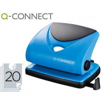 Taladrador kf02155 azul -abertura 2 mm -capacidad 20 hojas.