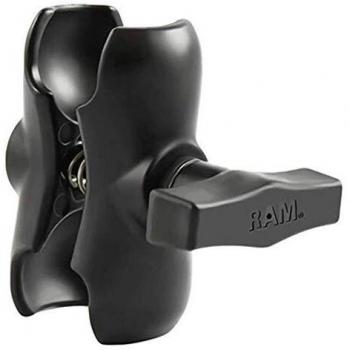 Compact RAM Mounts Dual Socket Arm 1.5 Short Length 2.25 Diameter