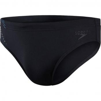 Bañador de hombre Speedo Tech Panel 7cm Brief negro azul intenso