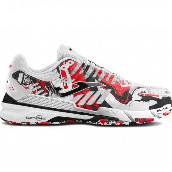 Zapatillas Joma Slam Men 2302 Rojo Blanco