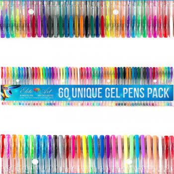 Exclusivo de 60 bolígrafos de gel
