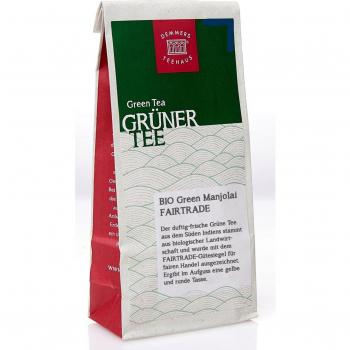 Demmers Teehaus Organic Fairtrade Manjolai Green Tea, 100 g
