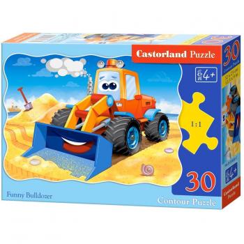 Castorland Excavadora Divertida - 30 Piezas