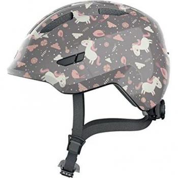ABUS Unisex Smiley 3.0 Bicycle Helmet, Grey (grey horse), S 45-50 cm UK