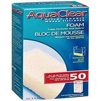 AquaClear Carga de Carbon Foamex 50, 200