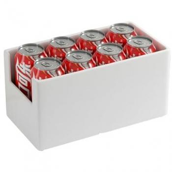 Cesta de Almacenamiento Multifuncional Joybos Plástico Blanco - Organizador Apilable para Cocina y Baño Tamaño L