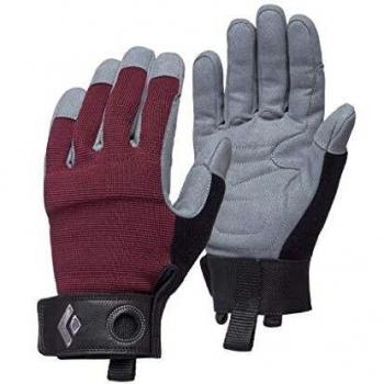 Black Diamond Crag Women's Gloves - XS, Breathable, Red/Grey