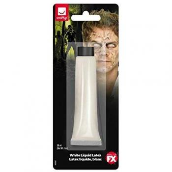 Smiffys Látex líquido, color blanco,