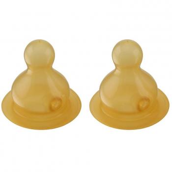 Hevea HE553140 - Pack de 2 tetinas, flujo lento