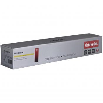 Cartucho de tóner Activejet ATM-328YN Amarillo para impresoras Konica Minolta