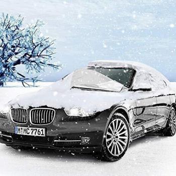 Funda Magnética para Parabrisas de Coche - Protección Todo el Año contra Nieve, Hielo, Gel y Sol