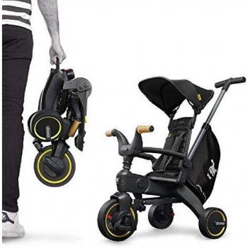 Liki Trike S5 - Nitro black tricycle 5 in 1