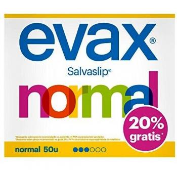 Evax Normal Soft Pantiliner, 50