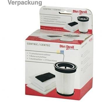 Original Dirt Devil filtro Set 5 piezas M 2827 M 2828 Centric/Centec