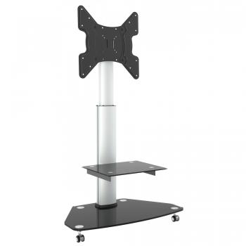 RICOO FS0200 Soporte TV con Ruedas Base pie Inclinable Televisión 30-65