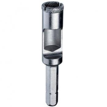 Metabo 627535000 627535000-Broca de Diamante para refrigeración con Agua 6x55 mm Longitud de Trabajo 35 mm, Negro, 6mm