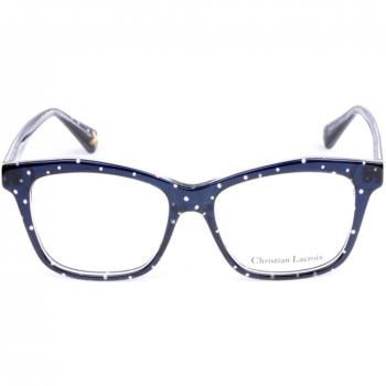 Christian Lacroix CL1076 084 Men's Eyeglasses Blue Size 52 - Frame Only, Blue Light Block Available