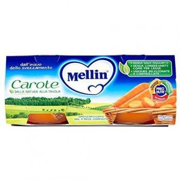 Mellin Omog Carote 2x80g