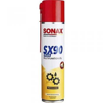 SONAX SX90 Plus 400 ml Aceite Multifuncional: Desengrasante, Lubricante, Protector contra la Corrosión y Aceite de Penetración