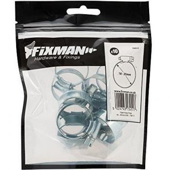 Abrazaderas para mangueras 18-25 mm - Paquete de 10 piezas (OX)