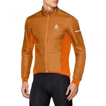 Odlo Zeroweight X-Warm Chaqueta, Hombre, Naranja