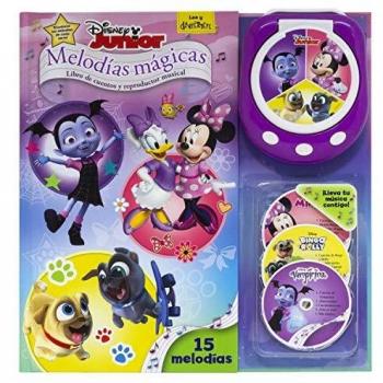 Disney Junior. Melodías mágicas: Libro de cuentos y reproductor musical